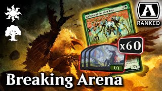 Kodama Landfall  Kamigawa Standard  Mythic Ranked  MTG Arena [upl. by Wonacott]