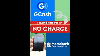 GCASH TO METRO BANK transfer with NO CHARGE  Zero Fee  Free transfer  Lifetime Used  Life Hacks [upl. by Cohlier]