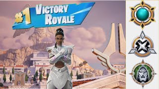 Awesome Victory Royale with all 3 Medallions  Fortnite  Chapter 5 Season 4 [upl. by Anayra537]