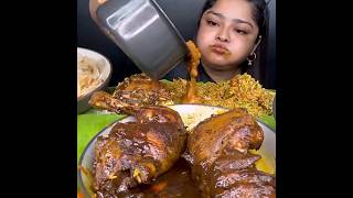 CHICKEN PRESSURE COOKER PULAOSPICY CHICKEN TANGDI KALA BHUNA shorts mukbang asmr viral [upl. by Joacima]