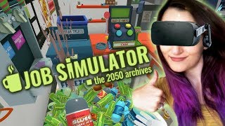 How To Be The GREATEST Store Clerk EVER  Job Simulator VR 1 [upl. by Coltun]