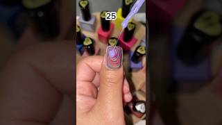 Reto 200 capas de esmalte😱 nails naildesign nailhacks naildesignathome shorts nailtrends [upl. by Acceber]