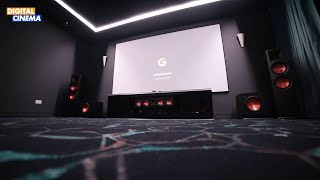 522 Atmos Install  Klipsch RP Series  Marantz SR6015 Epson 4K projector  Digital Cinema [upl. by Thapa]