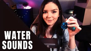 ASMR  WATER SOUNDS FOR TINGLES [upl. by Elaynad]