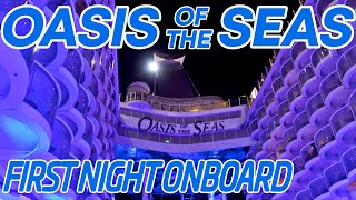 First Night Onboard  Oasis of the Seas Cruise Vlogs  Ep 3 [upl. by Alexandre92]