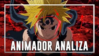 MELIODAS VS ESCANOR EL DESASTRE DE LA ANIMACION l ANIMADOR ANALIZA MELIODAS VS ESCANOR PARTE 2 [upl. by Belda]