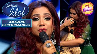 Ananya की बात सुनकर Shreya Ghoshal के नहीं रुके आँसू  Indian Idol S14  Performance [upl. by Tarryn]