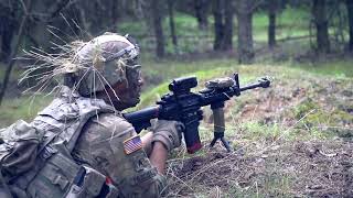 Live fire exercise  US Army in Poland novaproduction nato usarmy military [upl. by Beebe]