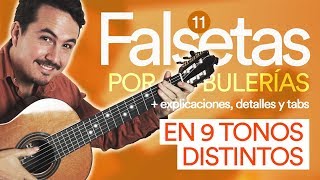 11 FALSETAS por BULERÍAS en 9 Tonalidades  PDF [upl. by Sosanna]