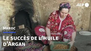 Maroc  lhuile dargan génère des revenus pour la ville dEssaouira  AFP [upl. by Akeme]