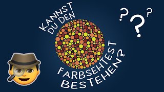 Kannst du den Farbsehtest bestehen [upl. by Negyam]