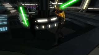 Jedi Academy Luke Skywalker vs Cade Skywalker [upl. by Thetos]