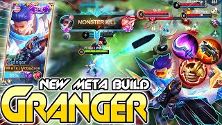 MLBB GRANGER NEW SKIN NEW BUILD GAMEPLAY  MobaZane [upl. by Meikah781]