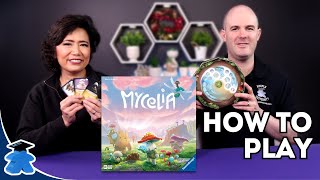 Mycelia  How to Play Basic and Advance Rules and Icons Explanation Included A 🍄Race Puzzle [upl. by Gnen]