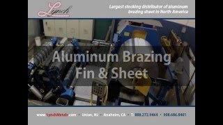 Aluminum Brazing Fin and Sheet [upl. by Alleras]