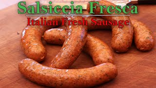 Italian Salsiccia Fresca  Celebrate Sausage S05E01 [upl. by Alaekim]