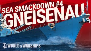 Sea Smackdown Gneisenau  World of Warships [upl. by Duong]