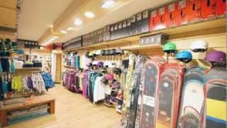 Negozio snowboard noleggio scuola Cortina dAmpezzo Boarderline [upl. by Llerret]