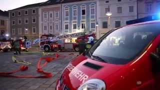 Brand auf Eferdinger Stadtplatz [upl. by Enicar77]