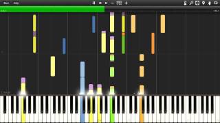 National Anthem  Singapore Synthesia Piano MIDI [upl. by Lynnette]