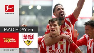 Union Berlin  VfB Stuttgart 30  Highlights  Matchday 26 – Bundesliga 202223 [upl. by Culbertson]