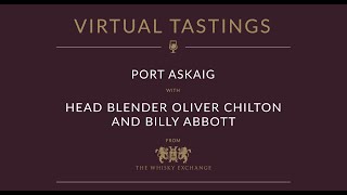 Port Askaig Single Malt Scotch whisky with Oliver Chilton – Virtual Tasting [upl. by Brotherson]