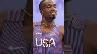 Quincy Hall wins mens 400 meter gold medal shorts shortsvideo youtubeshorts [upl. by Atinna]