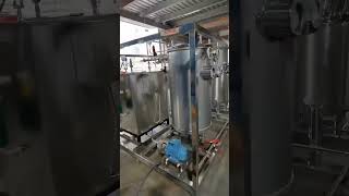 Small Capacity Dairy Homogenizer Pasteurization Machine [upl. by Dorothee972]