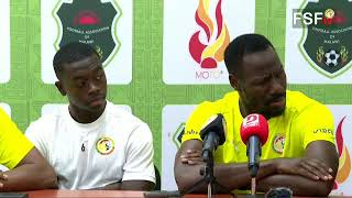 Conférence de presse davant match Malawi vs Sénégal [upl. by Brittney650]