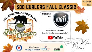 Joel Retornaz vs Karsten Sturmay  Draw 5  Soo Curlers Fall Classic presented by KIOTI Tractors [upl. by Llerrehs]