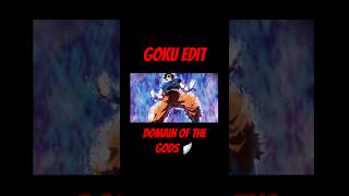 DBS Edit — Domain of The Gods 🪽 trending anime dragonball viral shorts edit [upl. by Noraed]