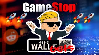 The Internet vs Wall Street GameStop short squeeze explained 🚀 [upl. by Jesus524]