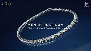 Men In Platinum 2023  Platinum Jewellery For Men  Malabar Gold amp Diamonds [upl. by Yesllek]