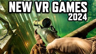 Best New VR Games 2024 amp VR News on Meta Quest 2 Meta Quest 3 PSVR2 amp PCVR [upl. by Aynek]