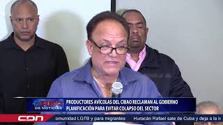 Productores avícolas del Cibao reclaman al Gobierno planificación para evitar colapso del sector [upl. by Vivl]