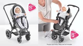 Comment utiliser le landau Corolle 3 en 1 Priam Cybex  👶 [upl. by Xxam]