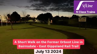 A Short Walk on the Former Orbost Line in Bairnsdale  East Gippsland Rail Trail [upl. by Alenairam141]