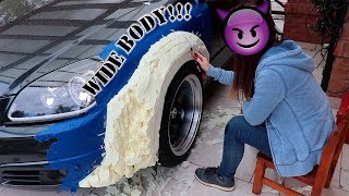 FABRICANDO MI PROPIO BODY KIT Parte 1 [upl. by Geehan]