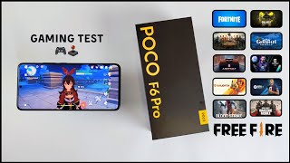 POCO F6 Pro Gaming Test [upl. by Buhler]