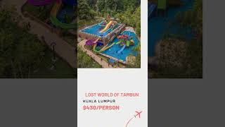 Lost World Tambun  Malaysia Tour Packages Rehman Group of Travels malaysia tourism tourplace [upl. by Ariaz]