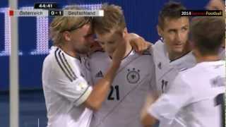 Österreich Deutschland 01 Marco Reus ard WM 2014 Qualifikation [upl. by Tertius]