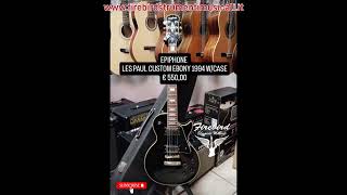 Epiphone Les Paul Custom Ebony 1994 wCase  Made in Korea [upl. by Nnair]