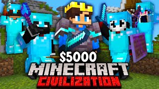 YouTubers Simulate Minecraft’s 5000 Tournament [upl. by Donatelli148]