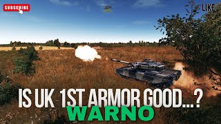 Is the UK 1st Armor actually good  WARNO Gameplay [upl. by Retniw]