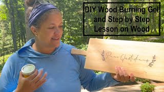 DIY Wood Burning Gel and a Lesson on Wood Burning  Pinterest [upl. by Pittman705]