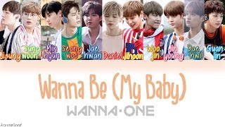 Wanna One 워너원  Wanna Be My Baby HANROMENG Color Coded Lyrics [upl. by Ellac888]