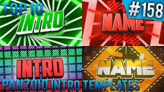 TOP 10 Panzoid intro templates 158 Free download [upl. by Marni647]