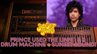 Prince used the Linn 1 amp 2 Drum Machine while at Sunset Sound [upl. by Euqilegna]