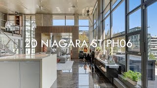 25 MILLION MODERN LOFT  20 Niagara St  PH06  Toronto [upl. by Salisbury907]