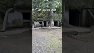 Let’s explore an old military fort from WWII abandonedplaces explore urbex creepy fyp urban [upl. by Joab]